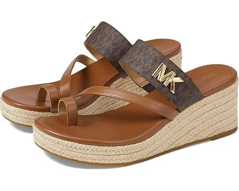 michael kors jelly cork sandals|michael kors jilly mid wedge.